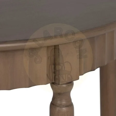Consola marrón en DM y madera de pino 71x30x71cm - Ixia - 640420IX - foto-secundaria-2