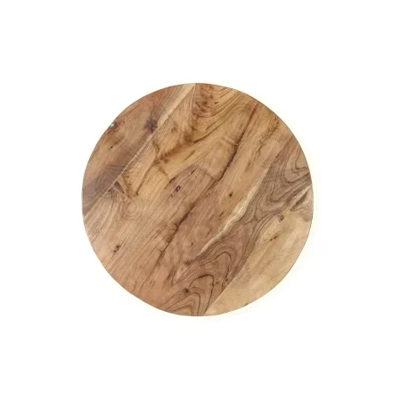 Set de 2 mesas de centro nido Sunoa madera de mango estructura metálica diseño contemporáneo Grande70.pequeña55xGrande70.pequeña55xGrande46.pequeña39cm Grande 70. pequeña 55xGrande 70. pequeña 55xGrande 46. pequeña 39cm - Giner y Colomer - 6650GYC - foto-secundaria-2