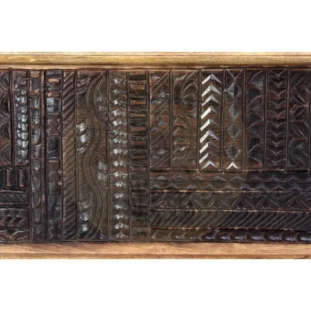 Baúl Pesaro de madera de mango acabado natural y diseño artesanal gran capacidad 116x40x45cm - Giner y Colomer - 6663GYC - foto-secundaria-4