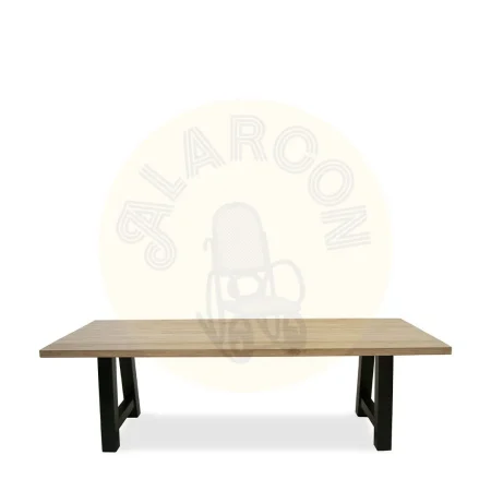 Tablero para mesa teka maciza natural hecho a mano 5cm - Moycor - 674251MYC - foto-secundaria-3