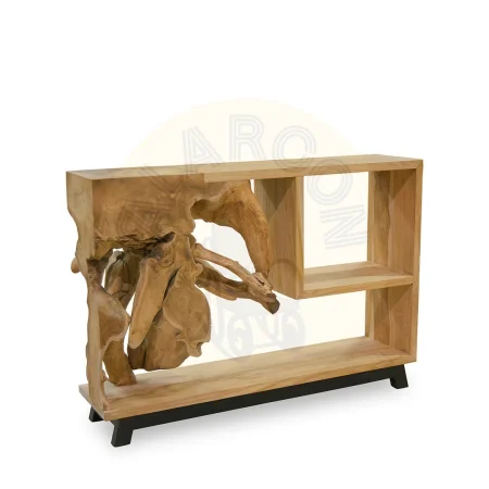 Consola teka raíz combinada hecha a mano con productos naturales - Moycor - 706304MYC - foto-secundaria-1