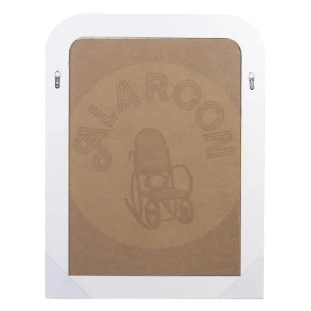 Espejo de pared Dakota redondeado blanco - Moycor - 742061MYC - foto-secundaria-2