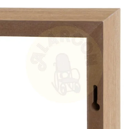 Set de 3 estantes MDF roble miel 25x25x9cm - Ixia - 807176IX - foto-secundaria-3