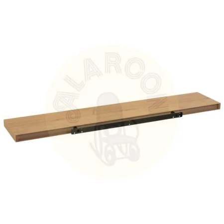 Estante MDF laminado roble miel 120x24x4cm - Ixia - 807599IX - foto-secundaria-1