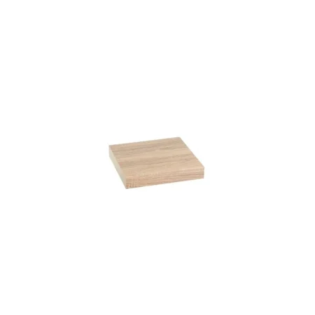 Estante MDF laminado roble claro 24x24x4cm - Ixia - 807602IX - foto-blanco