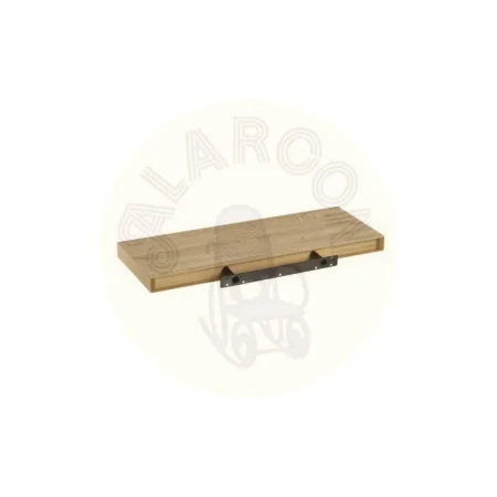 Estante en MDF roble claro 60x24x4cm - Ixia - 807603IX - foto-secundaria-1