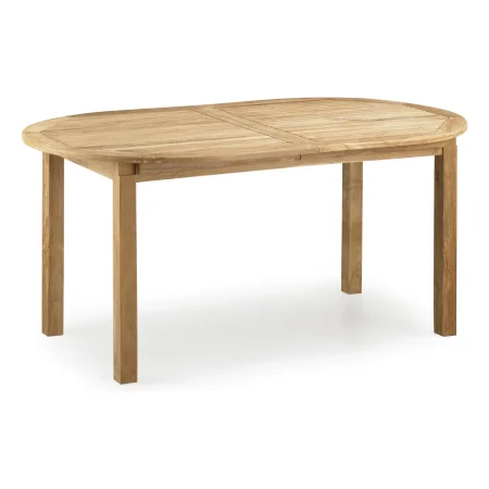 Mesa oval extensible de jardín hecha a mano - Moycor - 9114MYC - foto-blanco
