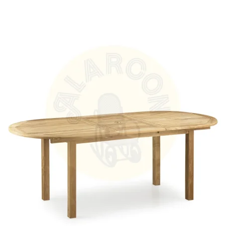 Mesa oval extensible de jardín hecha a mano - Moycor - 9114MYC - foto-secundaria-1