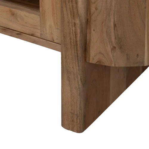 APARADOR NATURAL MADERA DE ACACIA SALÓN 180 X 40 X 80 CM-8