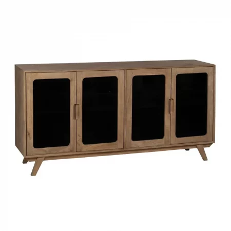 APARADOR NATURAL MADERA DE MANGO SALÓN 162 X 41 X 83 CM-1