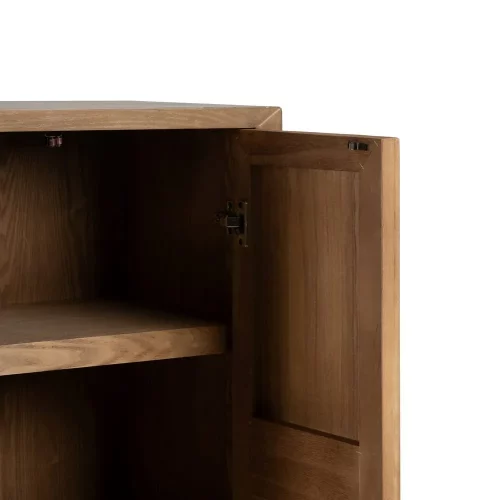 ARMARIO BLANCO-NATURAL MADERA-METAL 70 X 40 X 172 CM-5