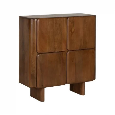 ARMARIO MARRÓN MADERA DE MANGO SALÓN 104 X 45 X 110 CM-2