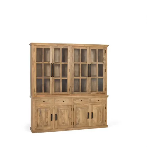 Alacena Fabricada en Madera Mango 208x45x226 Cm - Giner y Colomer (2)