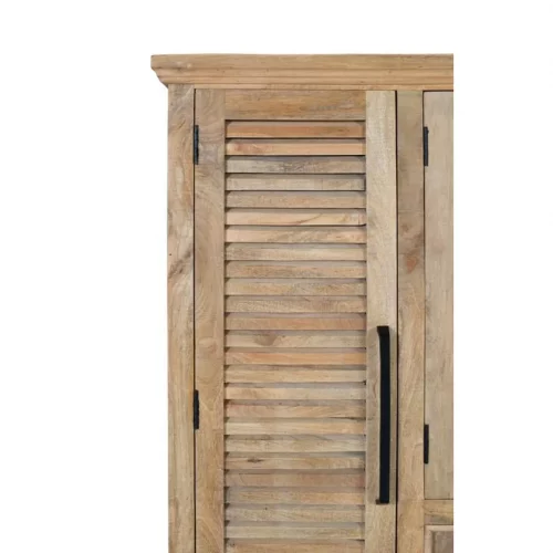 Alacena Fabricada en Madera de Mango 160x45x142 Cm - Giner y Colomer4