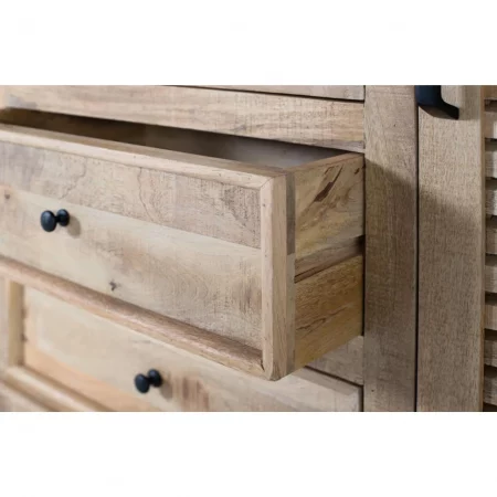 Alacena Fabricada en Madera de Mango 160x45x142 Cm - Giner y Colomer5