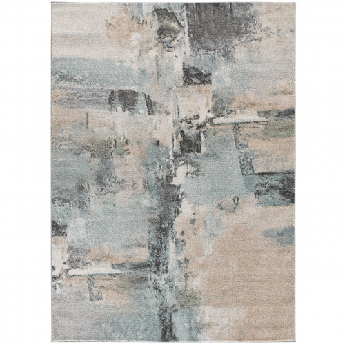 Alfombra Abstracta Aydin 6119 Gris - Universal (1)