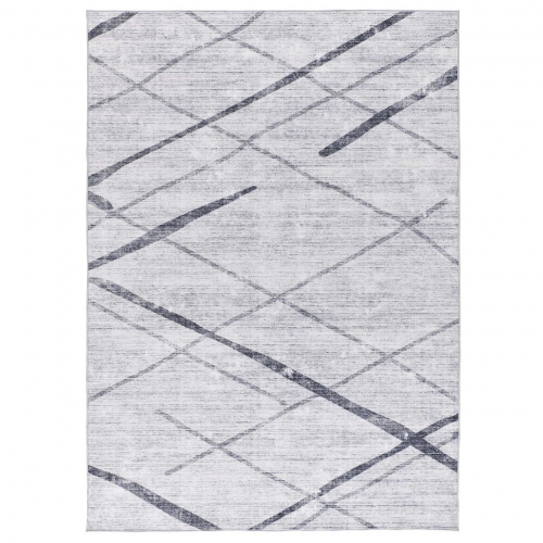 Alfombra Abstracta Impresa Class 22036 Gris - Universal (1)