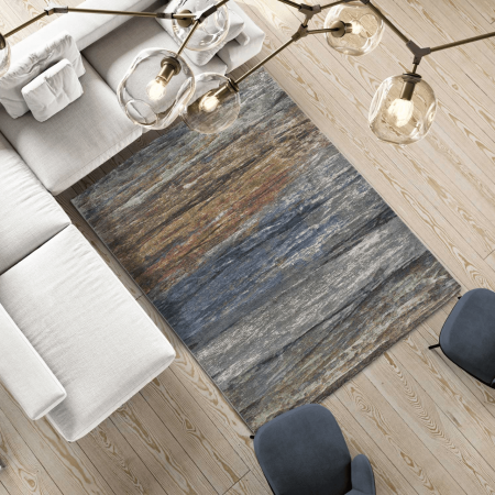 Alfombra Abstracta Victoria 814 Multicolor - Universal (2)