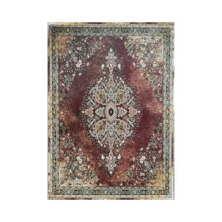 Alfombra Acrílica Frisse Colorido Actual Diseño Clásico 340 Rojo - Sualsa (2)