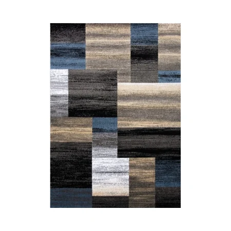 Alfombra Acrílica Frisse Colorido Actual Diseño Moderno 103 Azul - Sualsa (3)