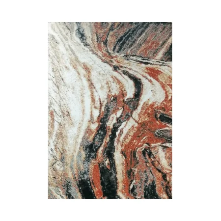 Alfombra Acrílica Frisse Colorido Actual Diseño Moderno 310 Rojo - Sualsa (2)