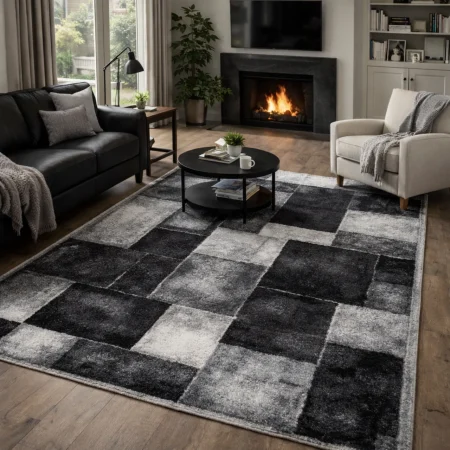 Alfombra Acrílica Frisse Colorido Actual Diseño Moderno J24 Beig – Sualsa (1)