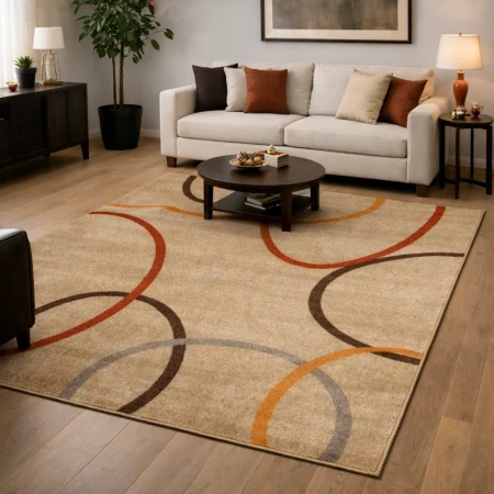 Alfombra Acrílica Frisse J-10 Beig – Sualsa (1)