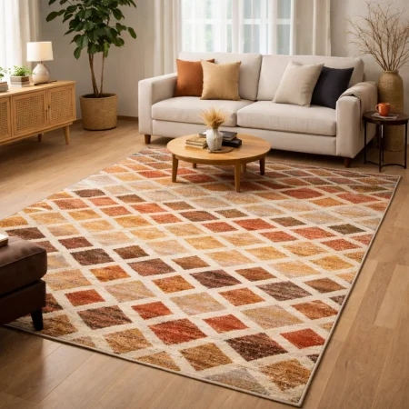 Alfombra Acrílica Frisse J-25 Beige - Sualsa (1)