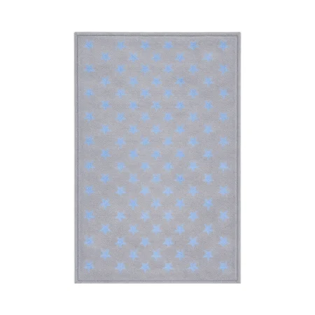 Alfombra Acrílica Nerea Diseño Infantil Estrellas Gris Azul - Sualsa (2)