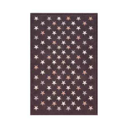 Alfombra Acrílica Nerea Diseño Infantil Estrellas Marron Multi - Sualsa (2)