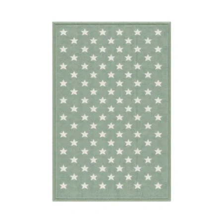 Alfombra Acrílica Nerea Diseño Infantil Estrellas Menta - Sualsa (2)