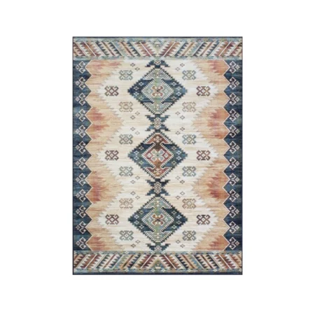 Alfombra Acrílica Palace Tejida Con Viscosa Riqueza De Colores 249 Azul - Sualsa (2)