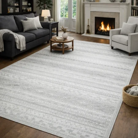 Alfombra Acrílica Palace Tejida Con Viscosa Riqueza De Colores 364 Verde - Sualsa (1)