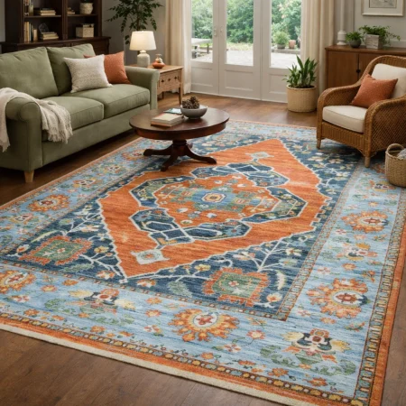 Alfombra Acrílica Picasso Estilo Clasico 264-A Caldera - Sualsa (1)