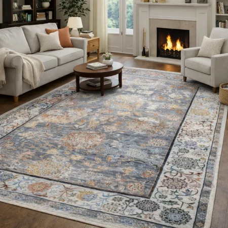 Alfombra Acrílica Picasso Estilo Clásico 309 Gris - Sualsa (1)