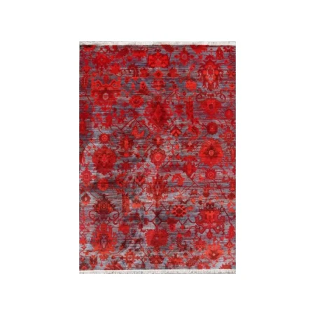 Alfombra Acrílica Picasso Estilo Clásico 511 Granate - Sualsa (2)