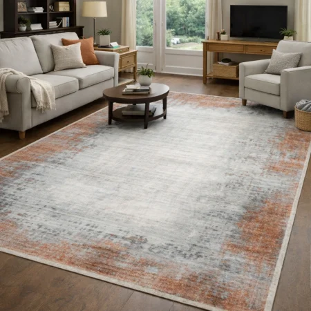 Alfombra Acrílica Picasso Estilo Moderno 141 Salmon - Sualsa (1)