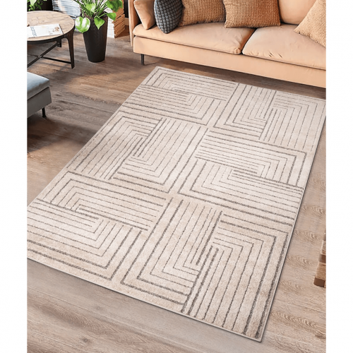 Alfombra Contemporánea Paula 2888 Beige - Universal (2)