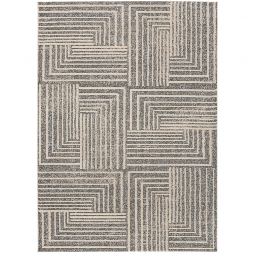 Alfombra Contemporánea Paula 2888 Gris - Universal (1)