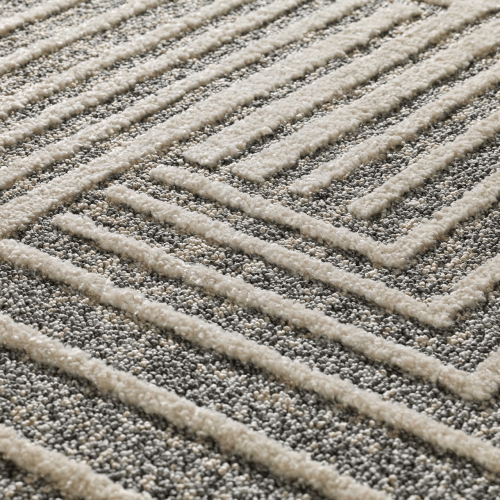 Alfombra Contemporánea Paula 2888 Gris - Universal (3)