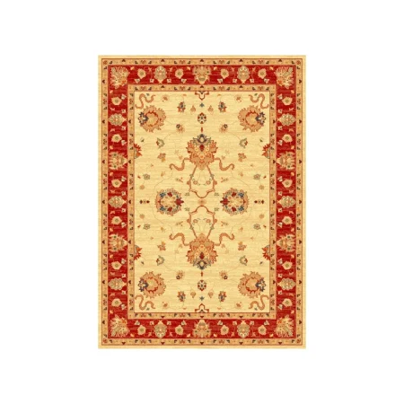 Alfombra De Lana Fenix Estilo Zigler Materiales Nobles 500 Beig - Sualsa (2)