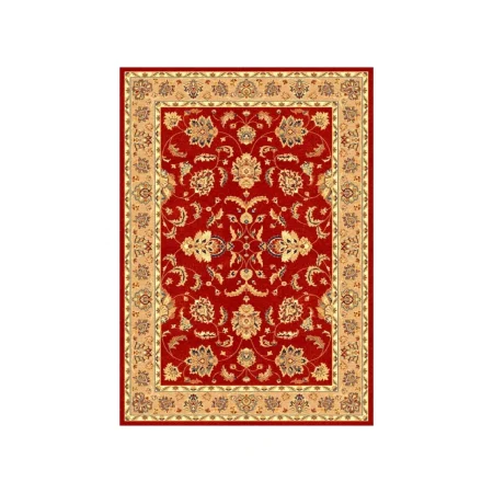 Alfombra De Lana Fenix Estilo Zigler Materiales Nobles 502 Granate - Sualsa (2)