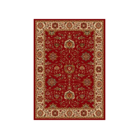 Alfombra De Lana Fenix Estilo Zigler Materiales Nobles 507 Granate - Sualsa (3)