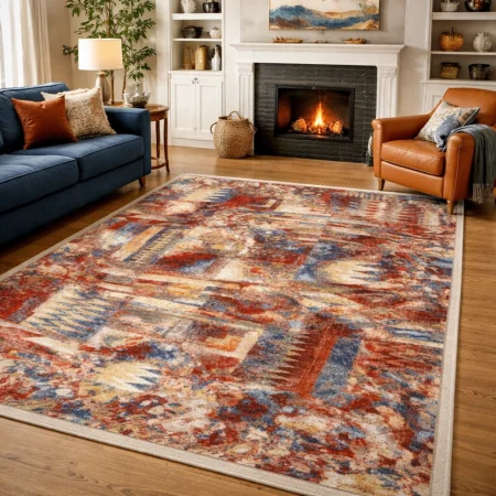 Alfombra De Lana Fenix Moderna Con Materiales Nobles 508 - Sualsa (1)