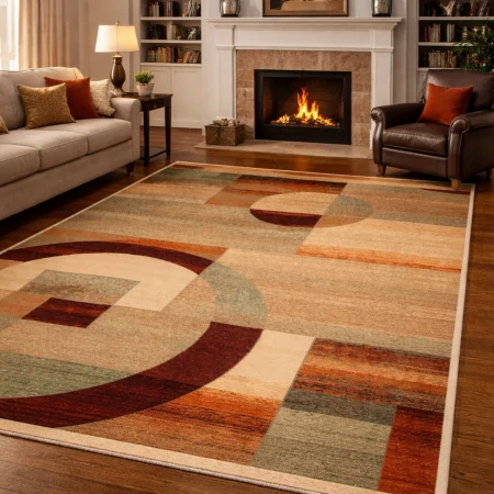 Alfombra De Lana Persia Moderna Con Materiales Nobles 853 - Sualsa (1)