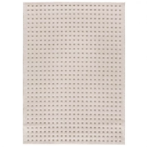 Alfombra Diseño Cuadros en Relieve Diena 40418 Blanco - Universal (1)
