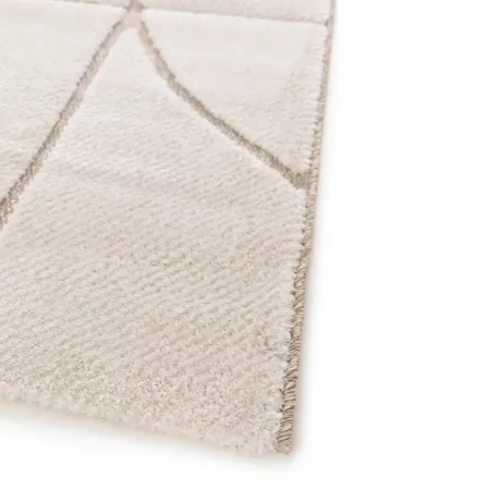 Alfombra Diseño Étnico en Relieve Diena 40406 Blanco - Universal (6)