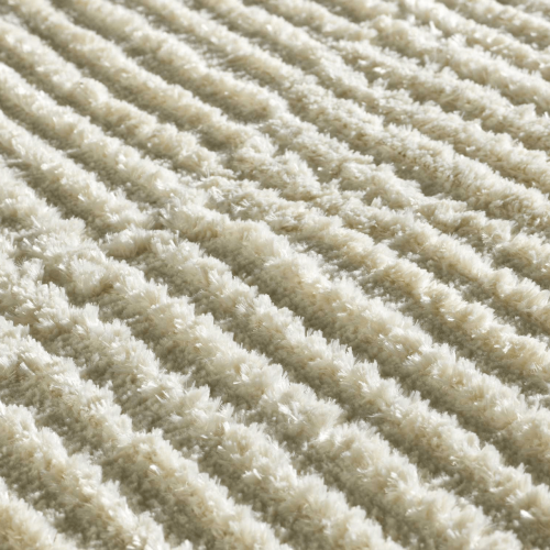Alfombra Estilo Escandinavo, Reciclada y con Relieve Lima 3500 Crema - Universal (3)