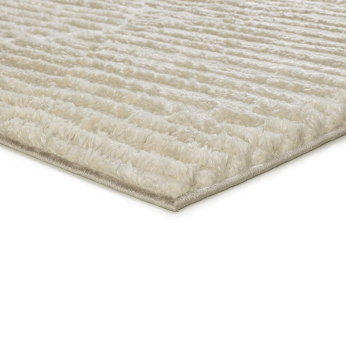 Alfombra Estilo Escandinavo, Reciclada y con Relieve Lima 3500 Crema - Universal (4)
