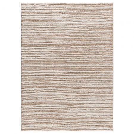 Alfombra Estilo Escandinavo, Reciclada y con Relieve Lima 3501 Beige - Universal (1)